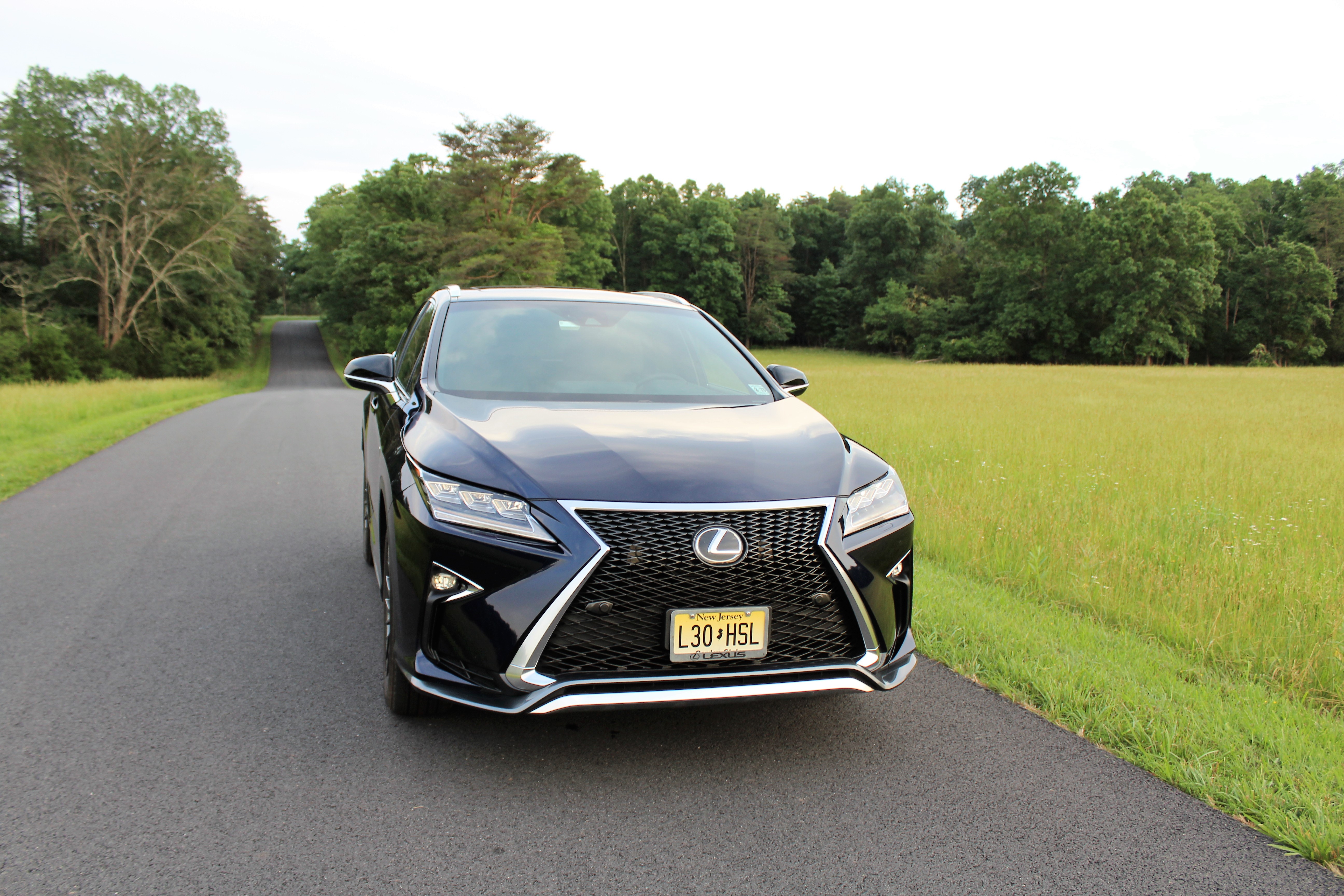 Lexus RX 350 F-Sport-Front-Colonial-Roads